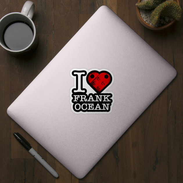 I Love Frank Ocean - I Heart Frank Ocean by TrikoCraft